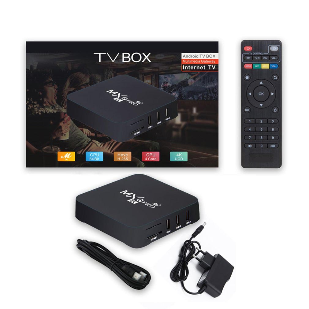 Mini PC TV Box Techstar MXQ PRO – Quad-Core 64-bit, 8 GB RAM, 128